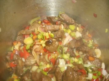 Rindfleischgulasch - Rezept