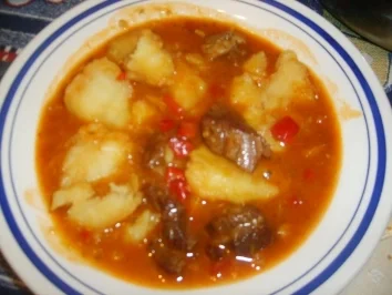 Rindfleischgulasch - Rezept
