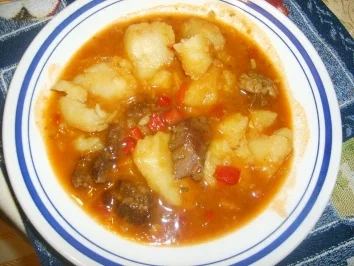 Rindfleischgulasch - Rezept