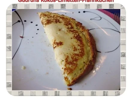 Kuchen: Kokos-Limetten-Pfannkuchen - Rezept