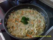 Tortellini in Gemüsesosse - Rezept