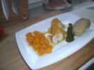 Hähnchenrouladen gefüllt mit Schinken, Paprika und Frischkäse - Rezept