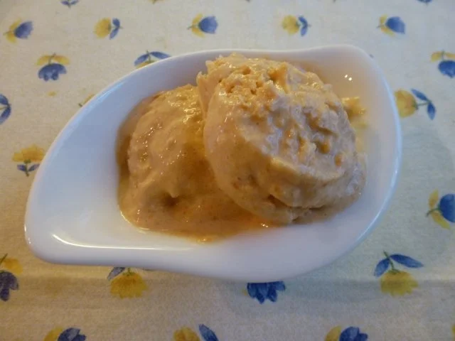 Halbgefrorenes von der Nektarine/Aprikose - Rezept