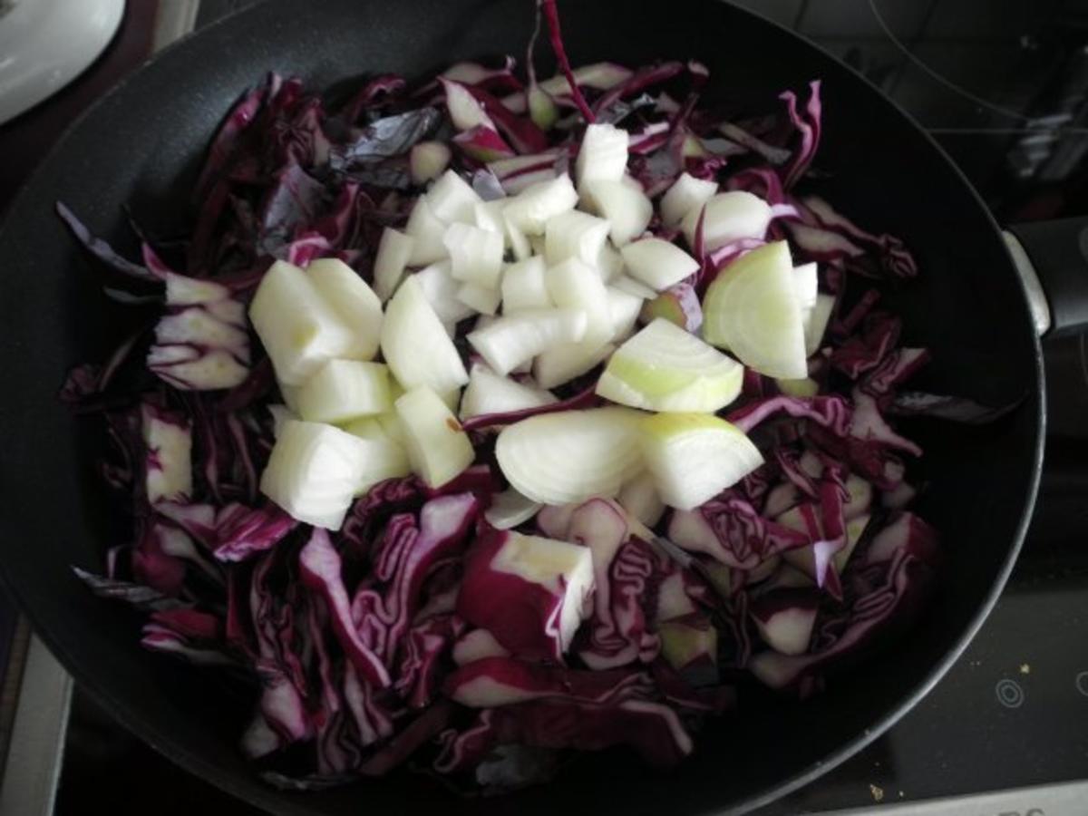 Beilage : Apfel - Holunder - Rotkraut - Rezept - Bild Nr. 2