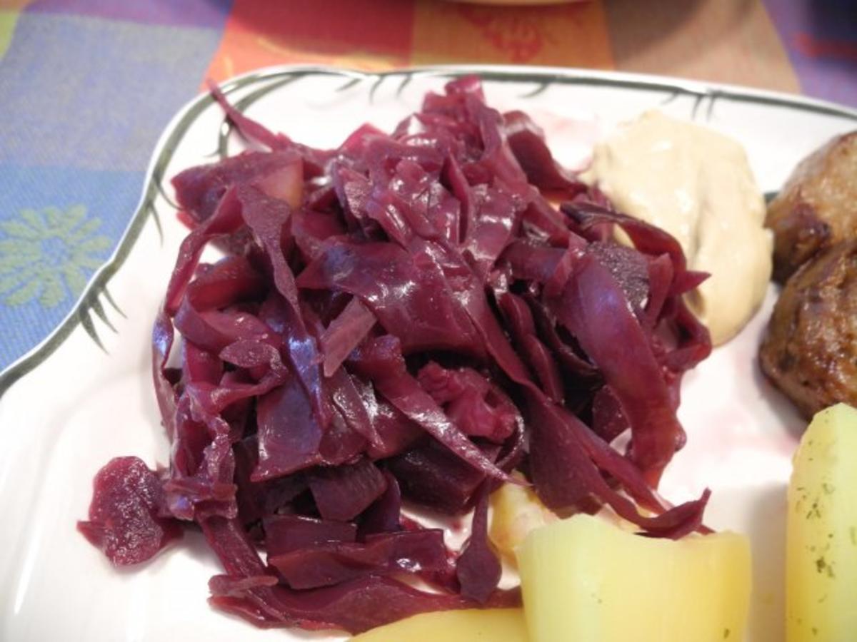 Beilage : Apfel - Holunder - Rotkraut - Rezept - Bild Nr. 9