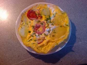 bunte Eierpfanne - Rezept