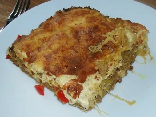 Rezept: Hackfleisch - Sauerkraut - Gratin Hackfleisch - Sauerkraut - Gratin - Rezept