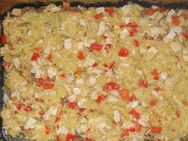 Rezept: Hackfleisch - Sauerkraut - Gratin Bild Nr. 3 Hackfleisch - Sauerkraut - Gratin - Rezept - Bild Nr. 3