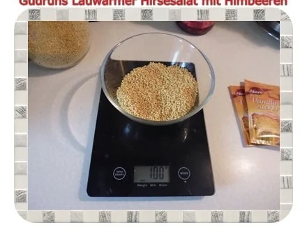 Frühstück: Himbeer-Hirse-Salat - Rezept - Bild Nr. 3