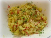 Kartoffel-Radieschen-Salat mit Kresse - Rezept