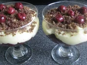 KIRSCHPUDDING MIT PUMPERNICKEL, VOR DEM FINALE !!! - Rezept