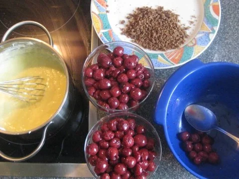 KIRSCHPUDDING MIT PUMPERNICKEL, VOR DEM FINALE !!! - Rezept - Bild Nr. 2