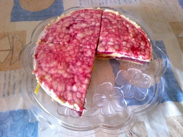 Stachelbeertorte mit Vanillecreme - Rezept