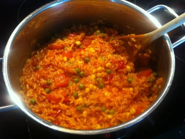 Djuvec Reis - Rezept