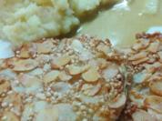 Kohrabi-Taler mit Mandeln und Amaranth - Rezept