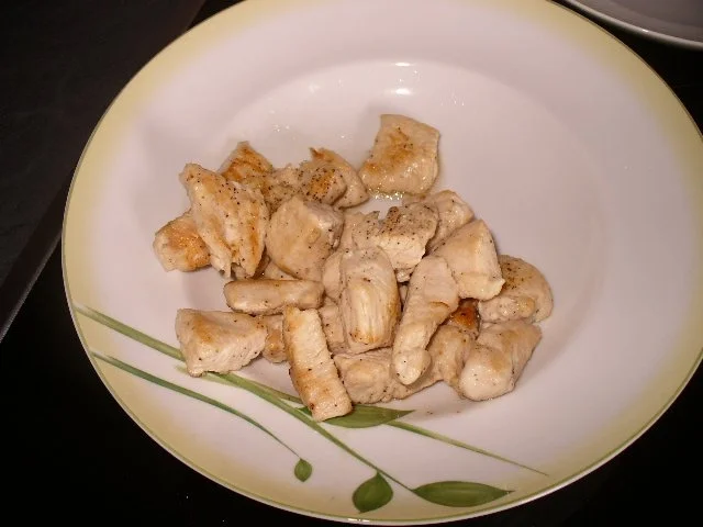 Rezept: Putenbrust mit viel Gemüse an Kartoffelmus Bild Nr. 3 Putenbrust mit viel Gemüse an Kartoffelmus - Rezept - Bild Nr. 3