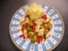 Putenbrust mit viel Gemüse an Kartoffelmus - Rezept