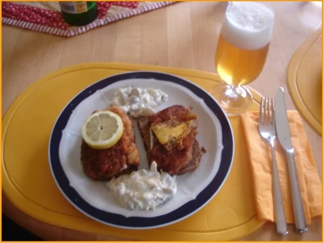 Schnitzelbrot mit Tatarsauce *) - Rezept - Bild Nr. 2