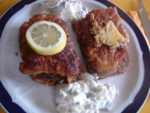 Schnitzelbrot mit Tatarsauce *) - Rezept - Bild Nr. 10