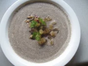 Einfache Champignoncremesuppe - Rezept