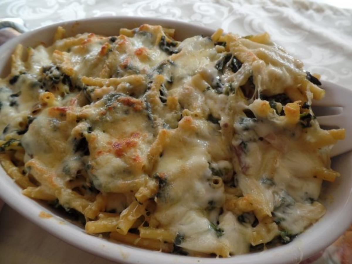 Spinat-Nudel -Auflauf - Rezept mit Bild - kochbar.de