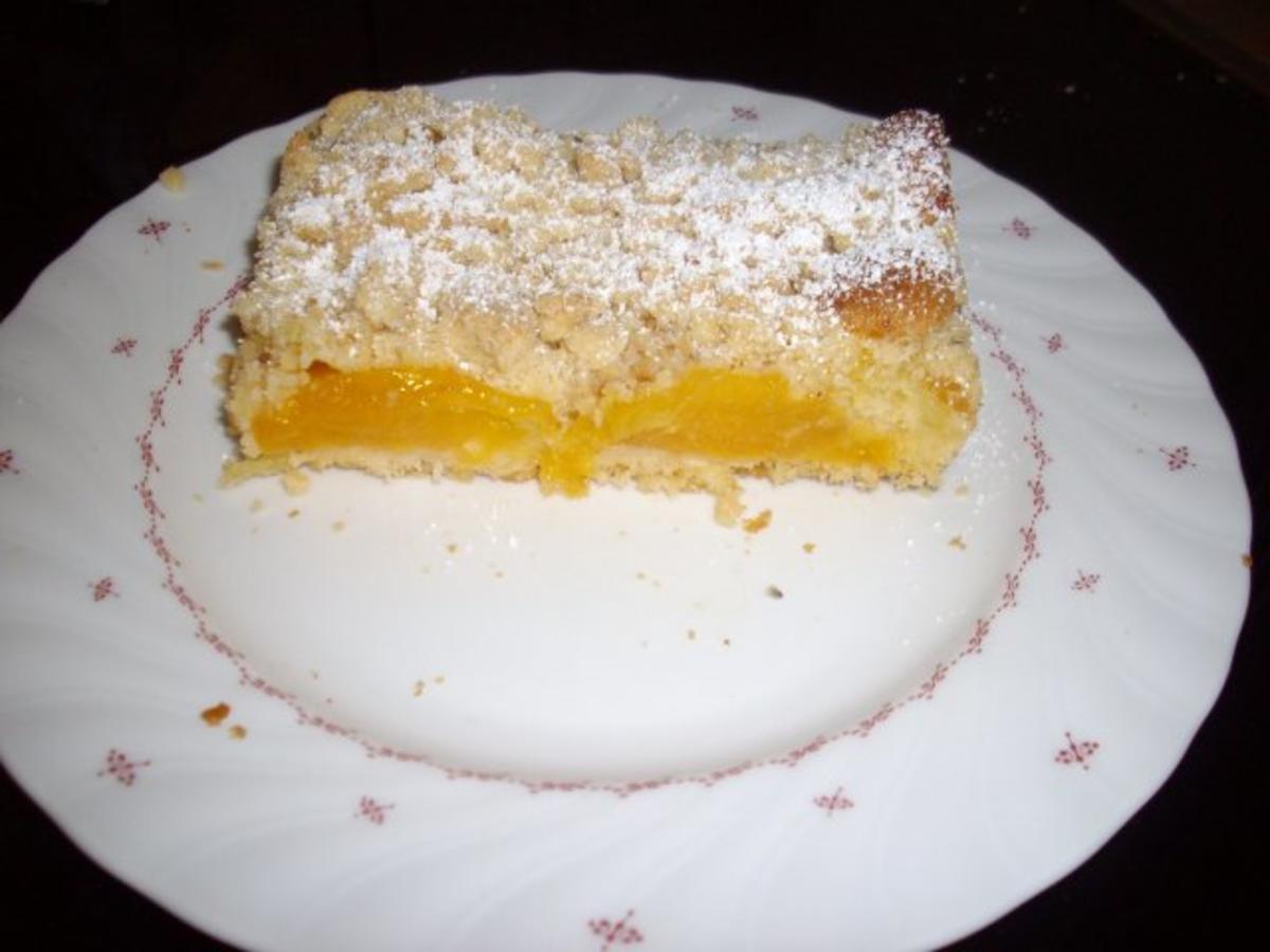 Bilder für aprikosen-streuselkuchen - Rezept