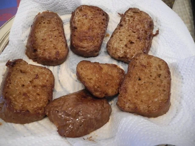 Rezept: Vegan : Gebratenen Seitan an Kartoffeln und Apfel - Holunder - Rotkohl Bild Nr. 2 Vegan : Gebratenen Seitan an Kartoffeln und Apfel - Holunder - Rotkohl - Rezept - Bild Nr. 2