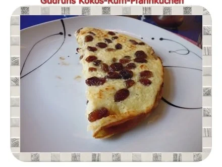Kuchen: Kokos-Rum-Pfannkuchen - Rezept