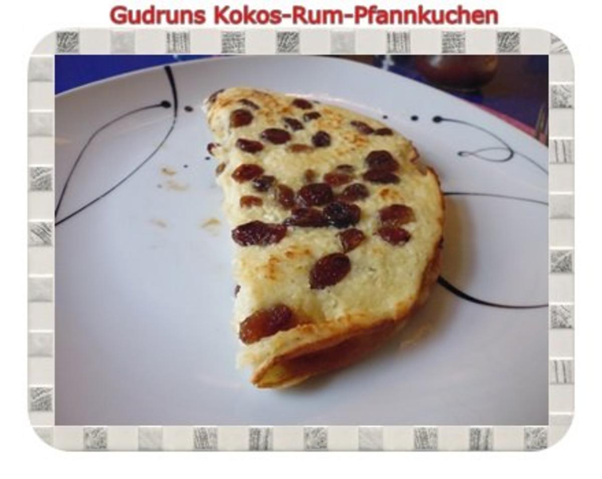 Bilder für Kuchen: Kokos-Rum-Pfannkuchen - Rezept