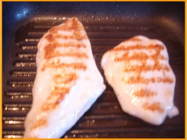 Rezept: Hähnchenbrustfilet mit Vollkornreis und gemischten Salat Bild Nr. 5 Hähnchenbrustfilet mit Vollkornreis und gemischten Salat - Rezept - Bild Nr. 5