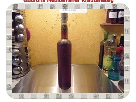 Essig: Mediterraner Kräuteressig - Rezept - Bild Nr. 4