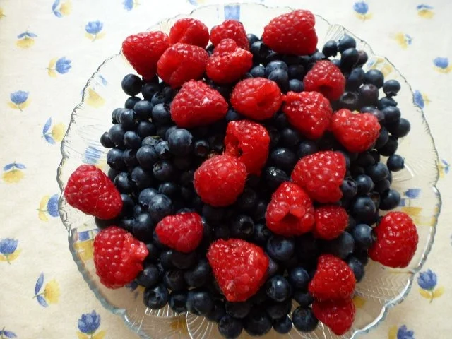 Rezept: Heidelbeer/Himbeer-Eisgugelhupf Bild Nr. 5 Heidelbeer/Himbeer-Eisgugelhupf - Rezept - Bild Nr. 5