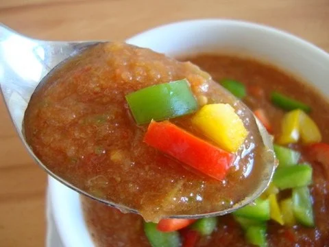 Rezept: geeiste Gemüsesuppe mit Pepp Bild Nr. 2 geeiste Gemüsesuppe mit Pepp - Rezept - Bild Nr. 2