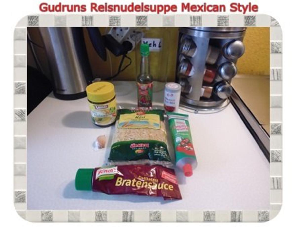 Suppe: Reisnudelsuppe im Mexican Style - Rezept - Bild Nr. 2
