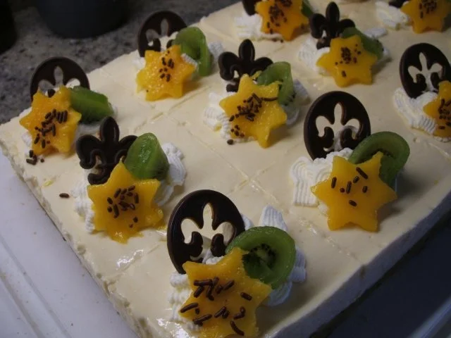 Backen: Mango-Kiwi-Schnitten - Rezept - Bild Nr. 17