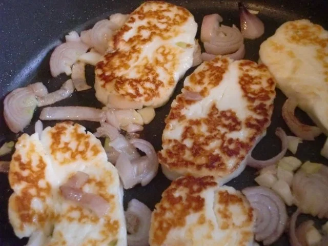 gebratener Halloumi mit Tomate - Rezept - Bild Nr. 4
