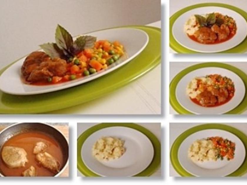 Rinderbeinscheibe mit Gemüse und Stampfkartoffeln - einfach - von ...