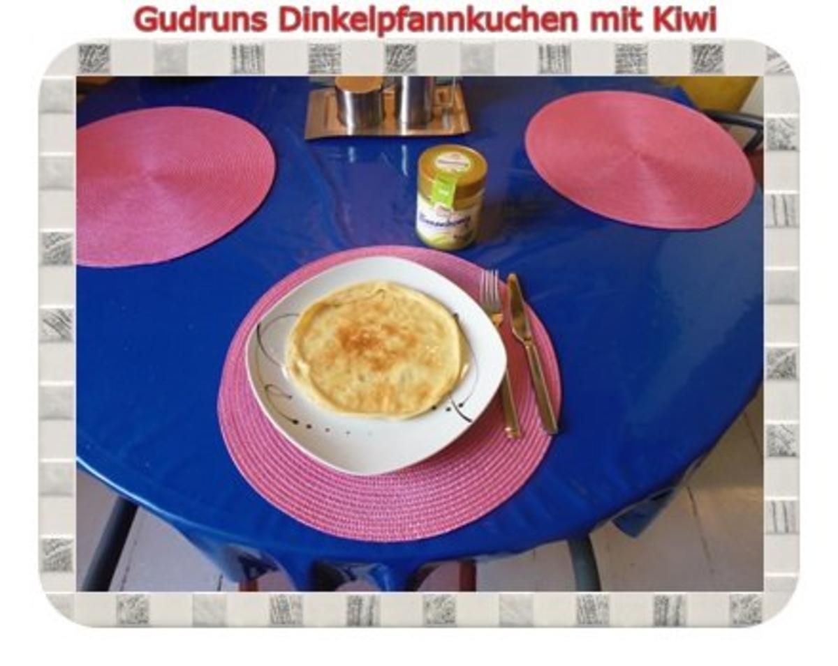 Kuchen: Kiwi-Pfannkuchen mit Dinkelmehl - Rezept - Bild Nr. 10
