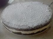 Schokotorte mit Frischkäsefüllung - Rezept