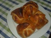 Blätterteig Snack mit Bulettchen und Ziegenkäse - Rezept