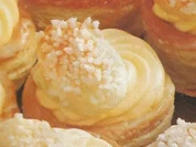 Pastetchen mit Vanilecreme - Rezept