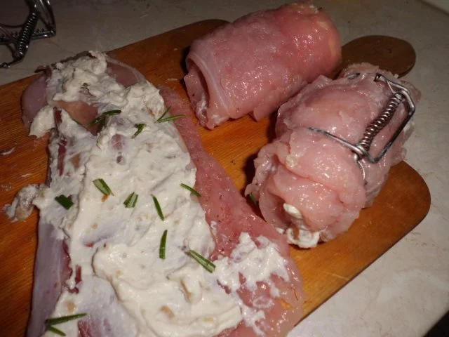 Rezept: Geflügel, Pute: Puten-Mascarpone-Rouladen mit cremigen Gemüsereis Bild Nr. 3 Geflügel, Pute: Puten-Mascarpone-Rouladen mit cremigen Gemüsereis - Rezept - Bild Nr. 3