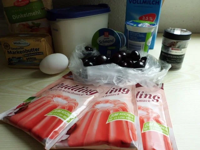 Kuchen: Kirsch-Dinkel-Tarte "Rosenrot" - Rezept - Bild Nr. 2