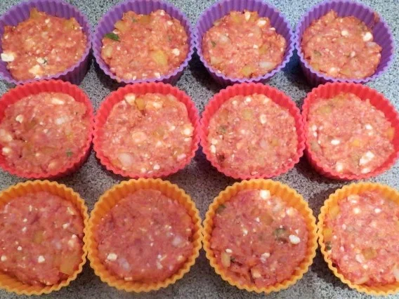 Zwischensnack: Hackfleisch-Muffins - Rezept - Bild Nr. 3