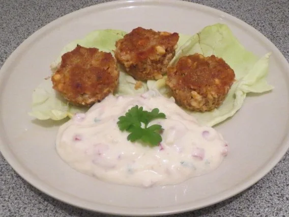 Zwischensnack: Hackfleisch-Muffins - Rezept