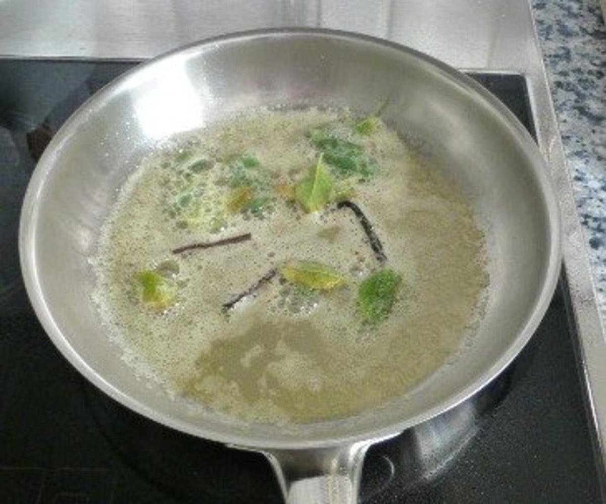 Kohlrabi-Pfifferling-Salat mit Kalbskotelett - Rezept - Bild Nr. 6