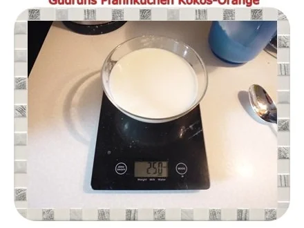 Kuchen: Pfannkuchen Kokos-Orange - Rezept - Bild Nr. 5