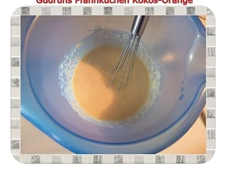 Kuchen: Pfannkuchen Kokos-Orange - Rezept - Bild Nr. 7