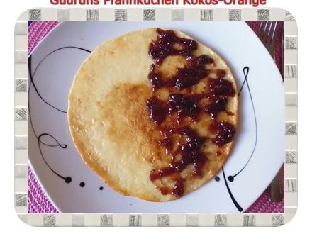Kuchen: Pfannkuchen Kokos-Orange - Rezept - Bild Nr. 13