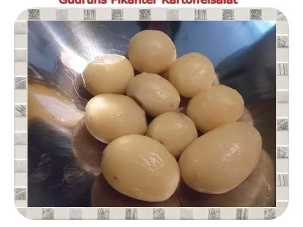 Rezept: Salat: Pikanter Kartoffelsalat Bild Nr. 3 Salat: Pikanter Kartoffelsalat - Rezept - Bild Nr. 3